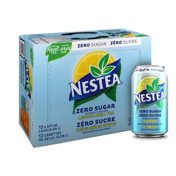Nestea Zero Sugar Lemon Iced Tea 12-Pack