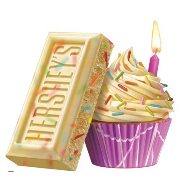 Hershey's Birthday Cake Chocolate Bar 14X95g