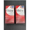 Image 2 : 2 Visine Original Red Eye Relief 15mL Duo