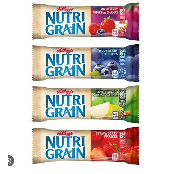 Kelloggâ€™s Nutri-Grain 40-Bar Variety Pack