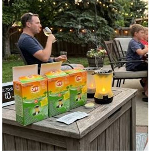OFF! Backyard Mosquito Lamp Refills, 3 Packs