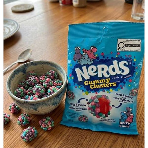 Nerds Gummy Clusters Berry Bites Lot 8x142g