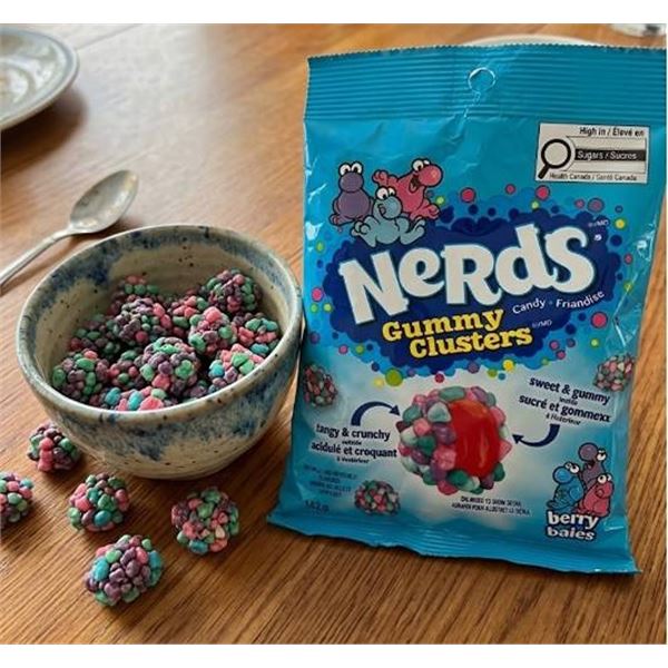 Nerds Gummy Clusters Berry Bites Lot 8x142g