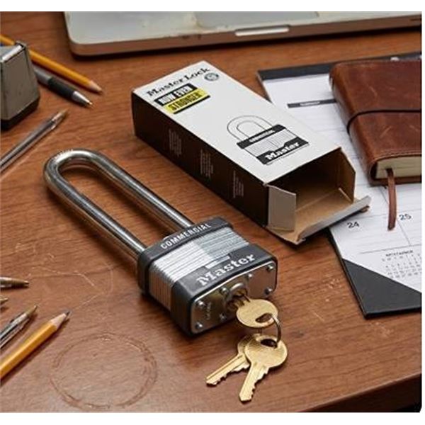 Master Lock 1KALJ Commercial Steel Padlock