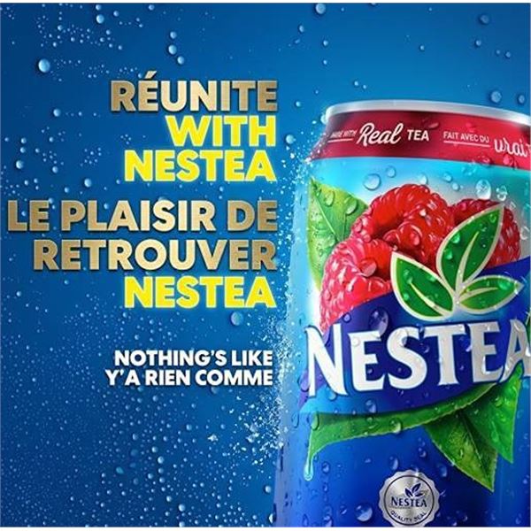 Nestea Raspberry Iced Tea 12-Pack Cans