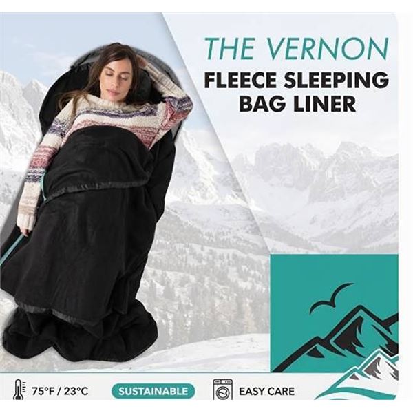 FE Active Fleece THE VERNON  Sleeping Bag Liner New