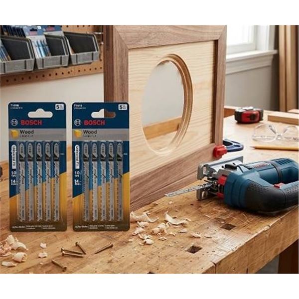 Bosch T101B 4-Inch Jig Saw Blades, 2 Packs of 5