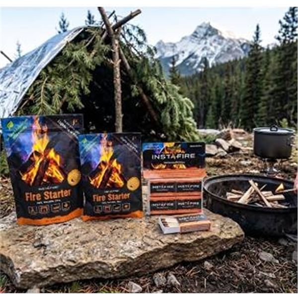 InstaFire Fire Starter Packs and Matches