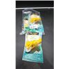 Image 2 : 6 Pairs Co-op Gold Latex Gloves Small