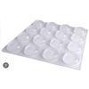 Image 1 : Toolmaster 1/2" Vinyl Bumpers, 16 pcs x12