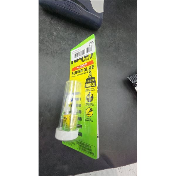 Krazy Glue Super Glue 2 Packs of 3 tubes