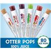 Image 1 : Otter Pops Original Ice Pops 80 Count