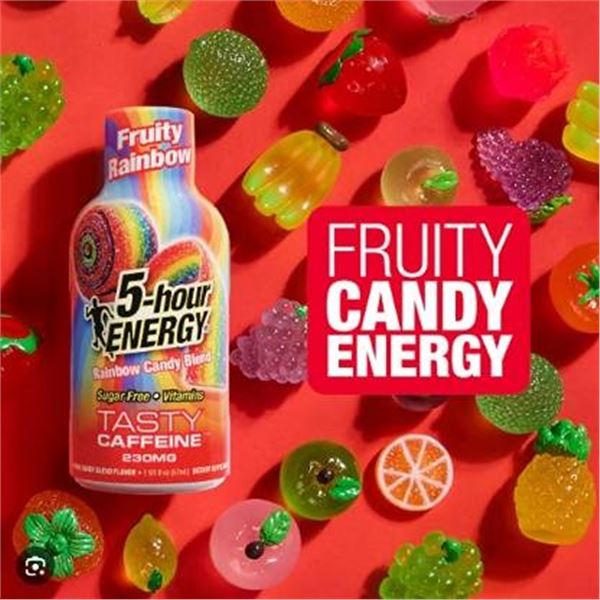 5-hour ENERGY Extra StrengthÂ  Rainbow Candy Blend 12x57ml