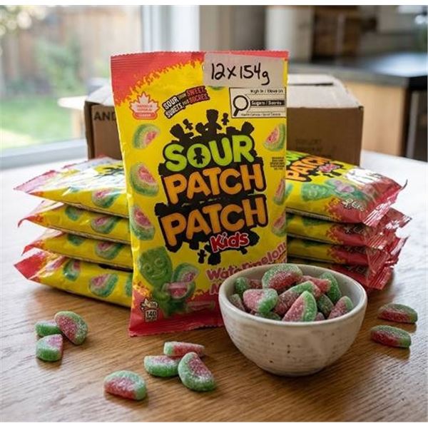 Sour Patch Kids Watermelon 154g (12 Pack)