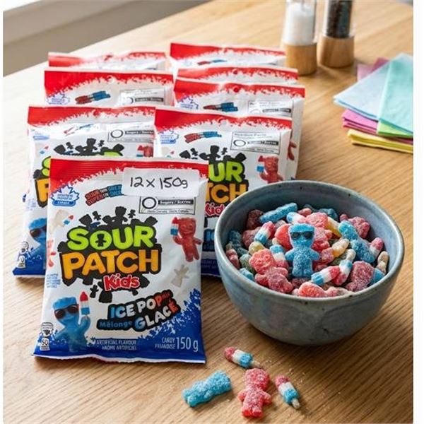Sour Patch Kids Ice Popper GlacÃ© 150g Bag
