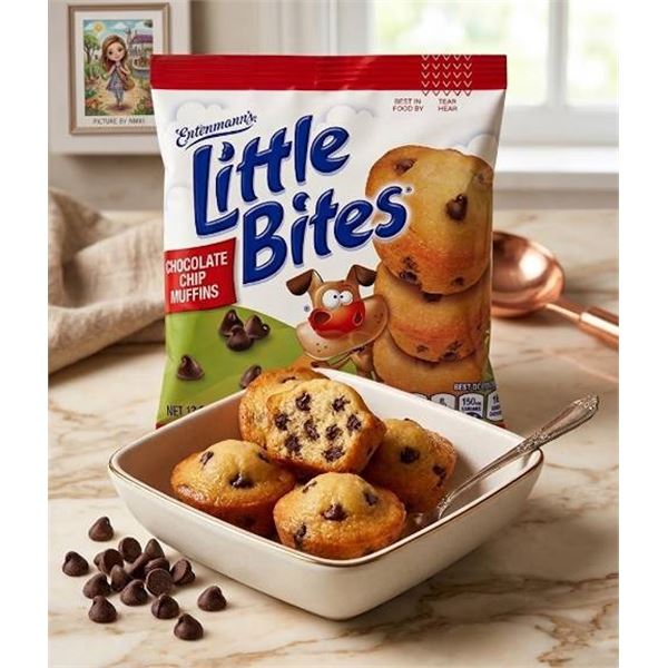 Little Bites Chocolate Chip Mega Pack 18x47g