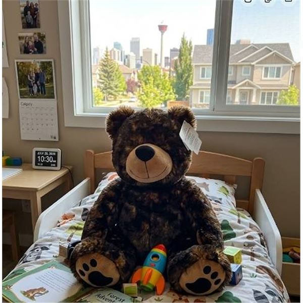 Stuffed Animal House Plush Brown Bear