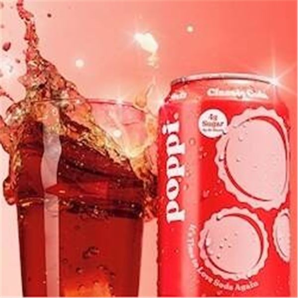 Poppi Classic Cola 12-Pack 355 mL Cans