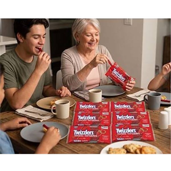 Twizzlers Strawberry 7-Pack 250g Bags