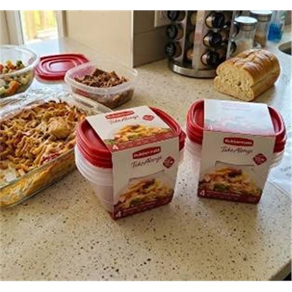 Rubbermaid TakeAlongs Food Storage Containers