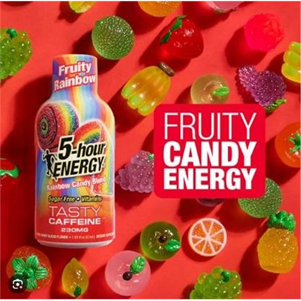 5-hour ENERGY Extra Strength  Rainbow Candy Blend 12x57ml