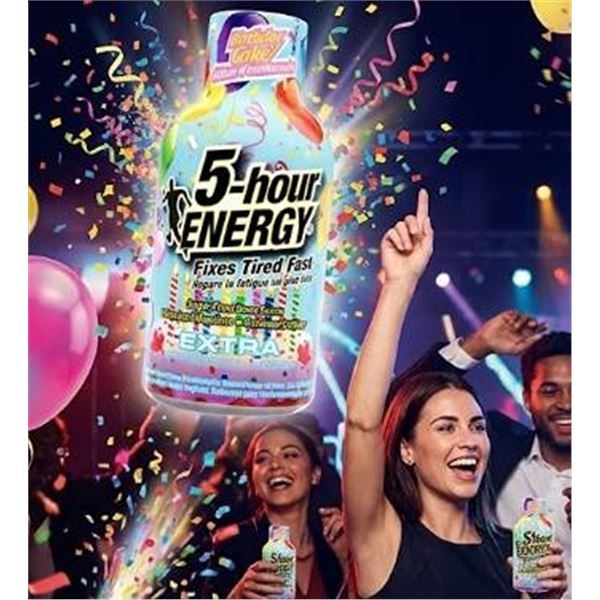 5-hour ENERGY Birthday Cake Extra Strength 12x57ml