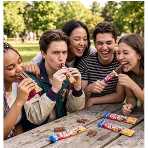 Kit Kat Chunky Mega Peanut Butter 12X68G