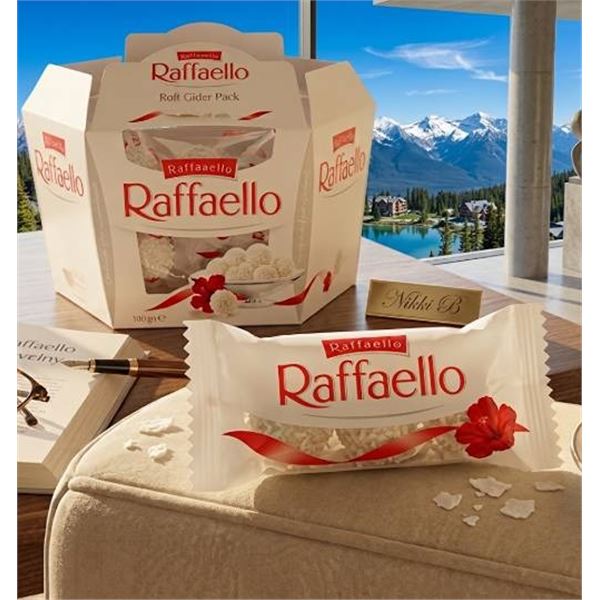 Ferrero Raffaello Coconut Confection 16 - 3 packs