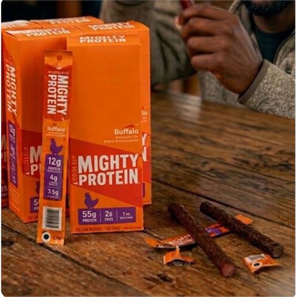 Mighty Protein Buffalo Chicken Bites, 4X12-Pack