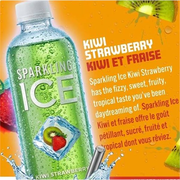 Sparkling Ice Kiwi Strawberry 12X503ml