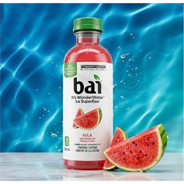 Bai Kula Watermelon 12 x 530ml Bottles
