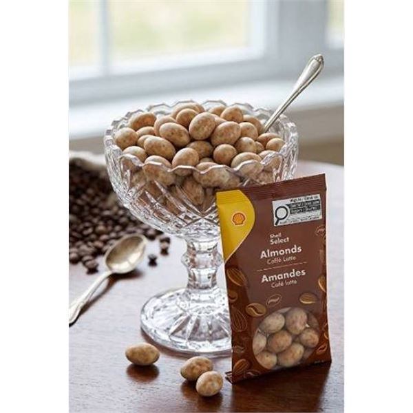 Shell Select Almonds CaffÃ¨ Latte 9 x 60g
