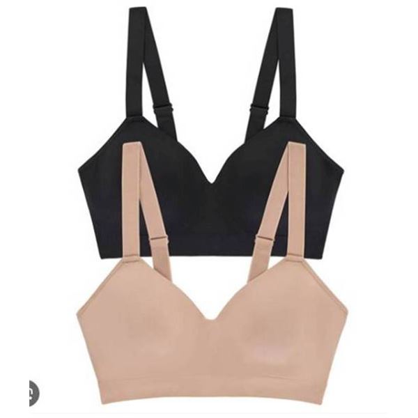 Jones New York Smooth Comfort Bra 2 Pack L/G