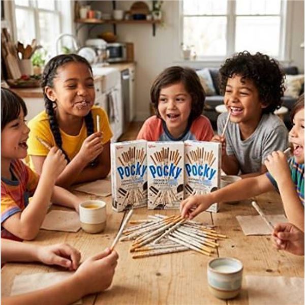 Glico Pocky Cookies & Cream 10 Pack