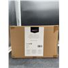 Image 2 : AmazonBasics Metallic Black Storage Bins, 2 Baskets
