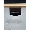 Image 3 : AmazonBasics Metallic Black Storage Bins, 2 Baskets