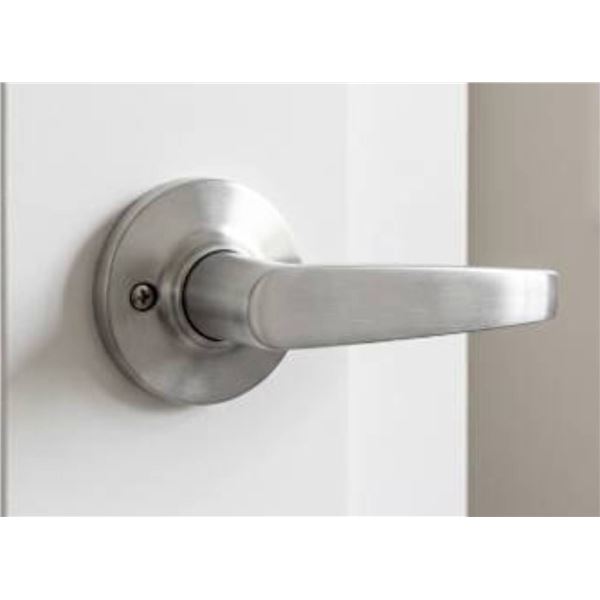 Safe Lock Satin Chrome Passage Lever Winston