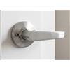 Image 1 : Safe Lock Satin Chrome Passage Lever Winston