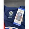 Image 4 : Lot of 2 - Edmonton Oilers NHL T-Shirts, Size Large