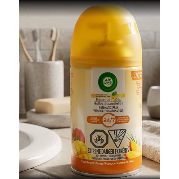 Air Wick Maui Sweet Mango Scent Refills, 6 x 175g