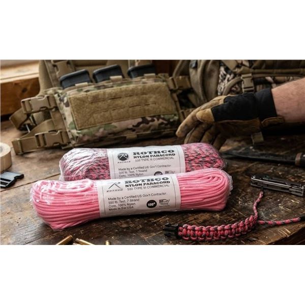 Rothco Nylon Paracord 550 Type III Lot of 2