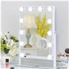 Image 1 : Fenchilin Hollywood Makeup Mirror White