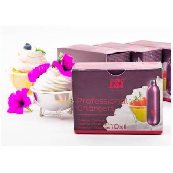 Lot of Three Boxes iSi Professional Chargers 10ct