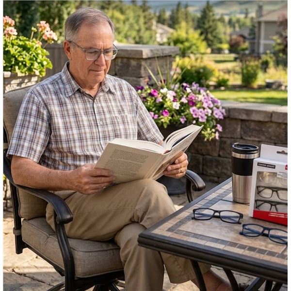 Pack of 3 - Foster Grant Design Optics Reading Glasses +3