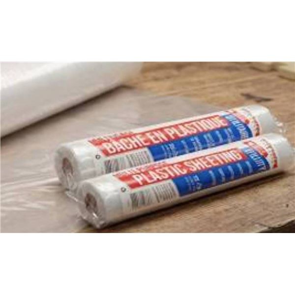 Polytarp Utility Plastic Sheeting 10'x25' (2)