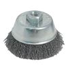 Image 1 : ROK 3" Crimped Wire Cup Brush 5/8-11