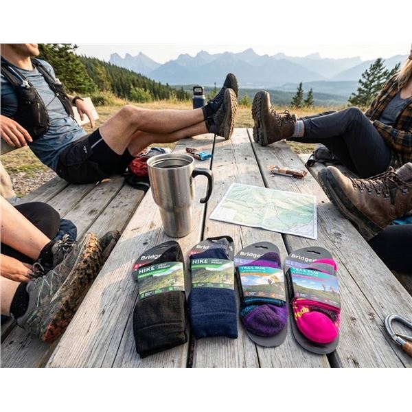 Bridgedale Outdoor Socks Assortment, 4 Pairs