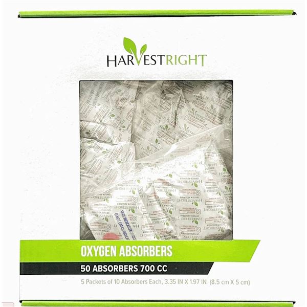 Harvest Right Oxygen Absorbers 700cc Box of 50