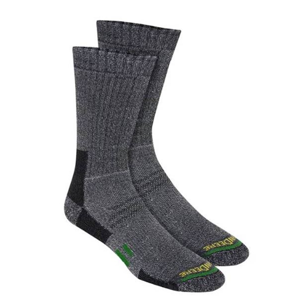 John Deere Men's Performance Crew Socks 6 Pk