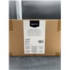 Image 2 : AmazonBasics Metallic Black Storage Bins, 2 Baskets